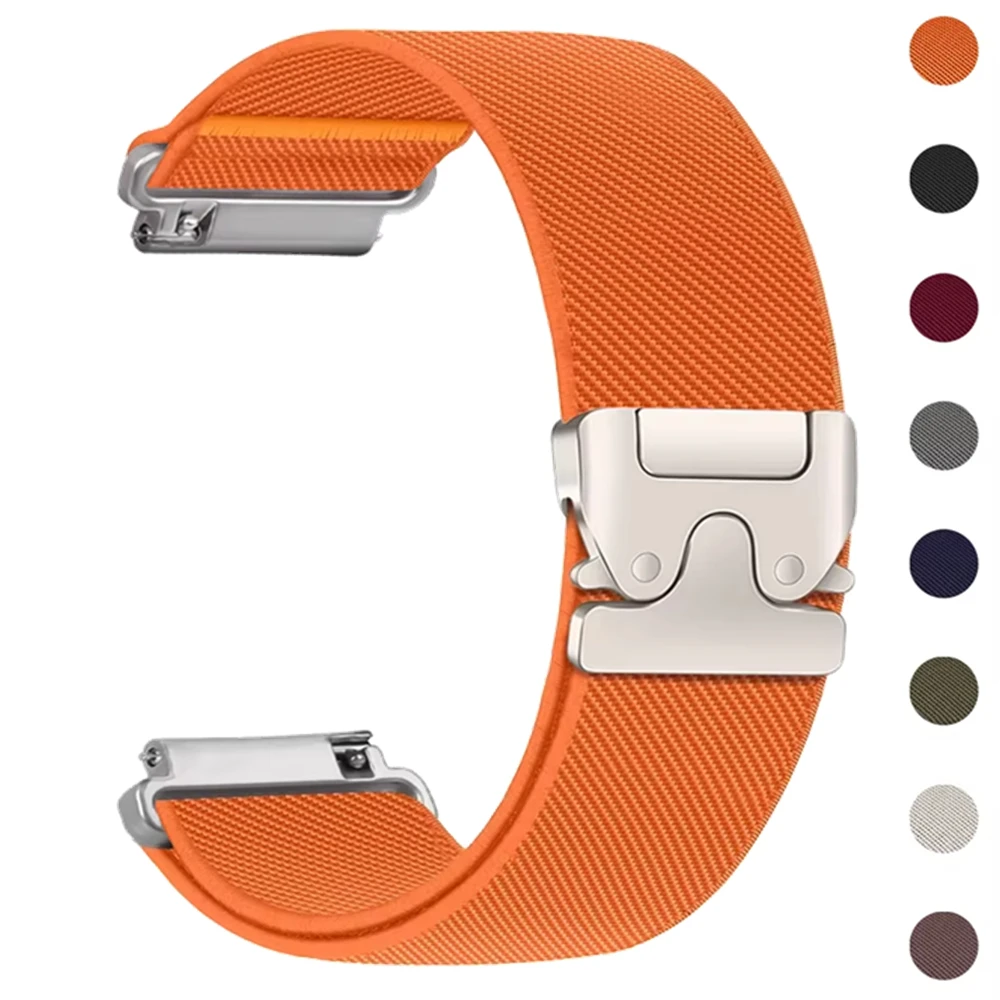 Pulseira de Relógio de 22mm 20mm para Huami Amazfit Active 2 Band Balance 2/GTR 4 3 2/GTS 4/3/2 mini/Bip 6 5 3 U S Parachute Loop
