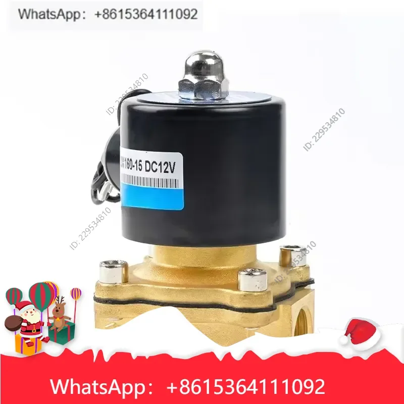 de alta calidad for Solenoid Valve AC 36V DC 12V 24V 48V Air 220V 110V 380V Electric Water Compatible For Model，1pc