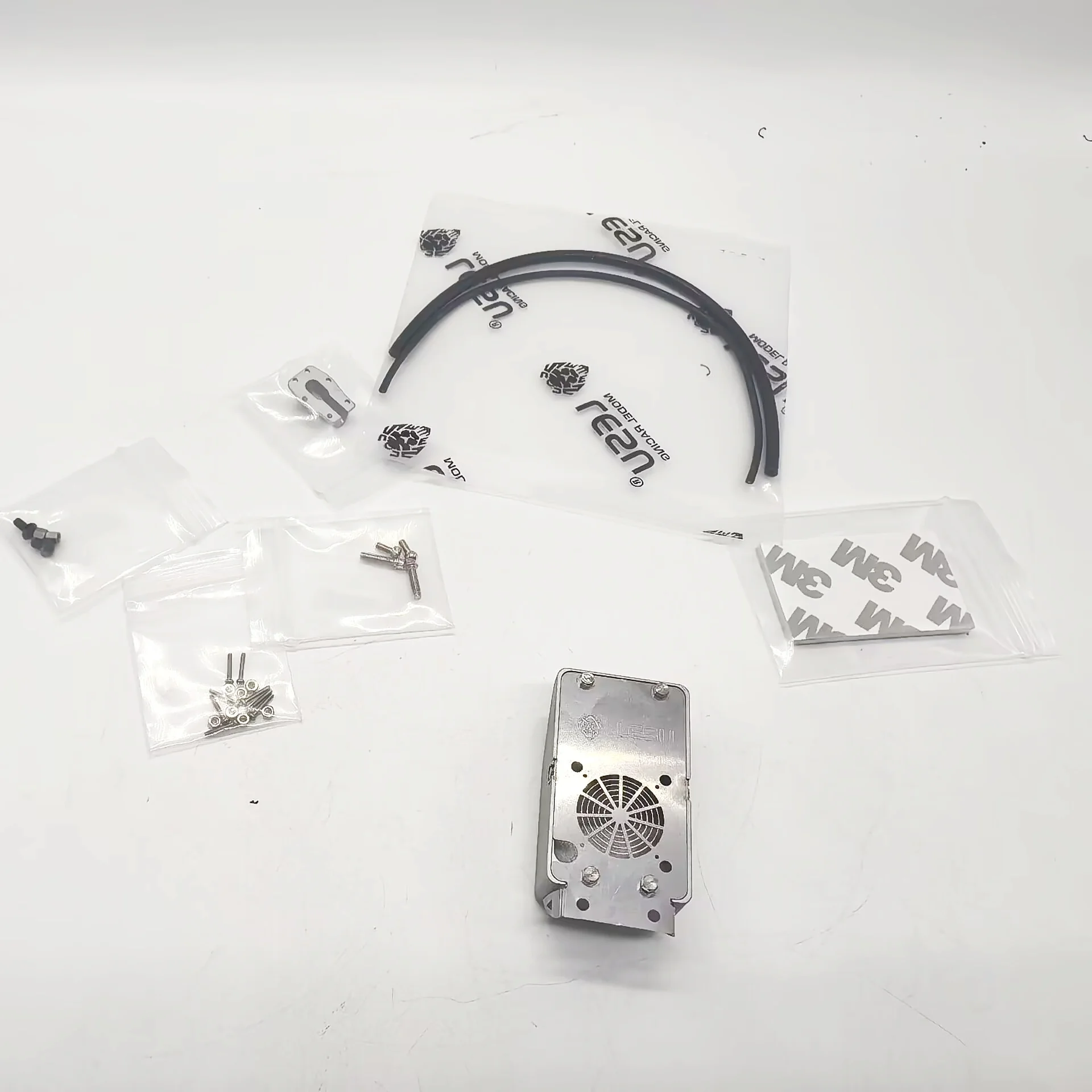 RC 1/14 Metall-Außenklimaanlagenmodell für Tamiya Traktor-LKW für SCANIA MAN VOLVO Tripper Truck DIY-Teile – Detail 8
