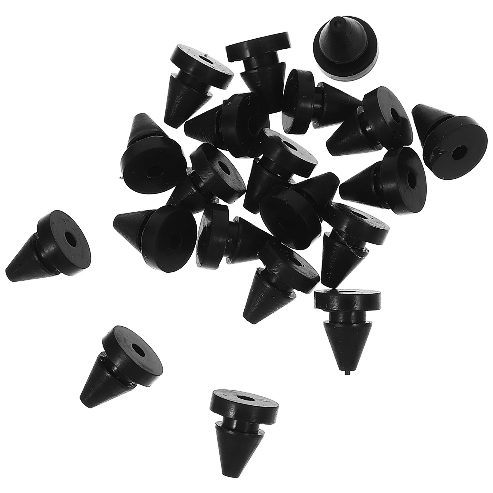 

20 Pcs Anti-collision Studs Cabinet Door Bumper Shock Absorbing Plug Wall Protector Silica Gel Silicone Window Stops