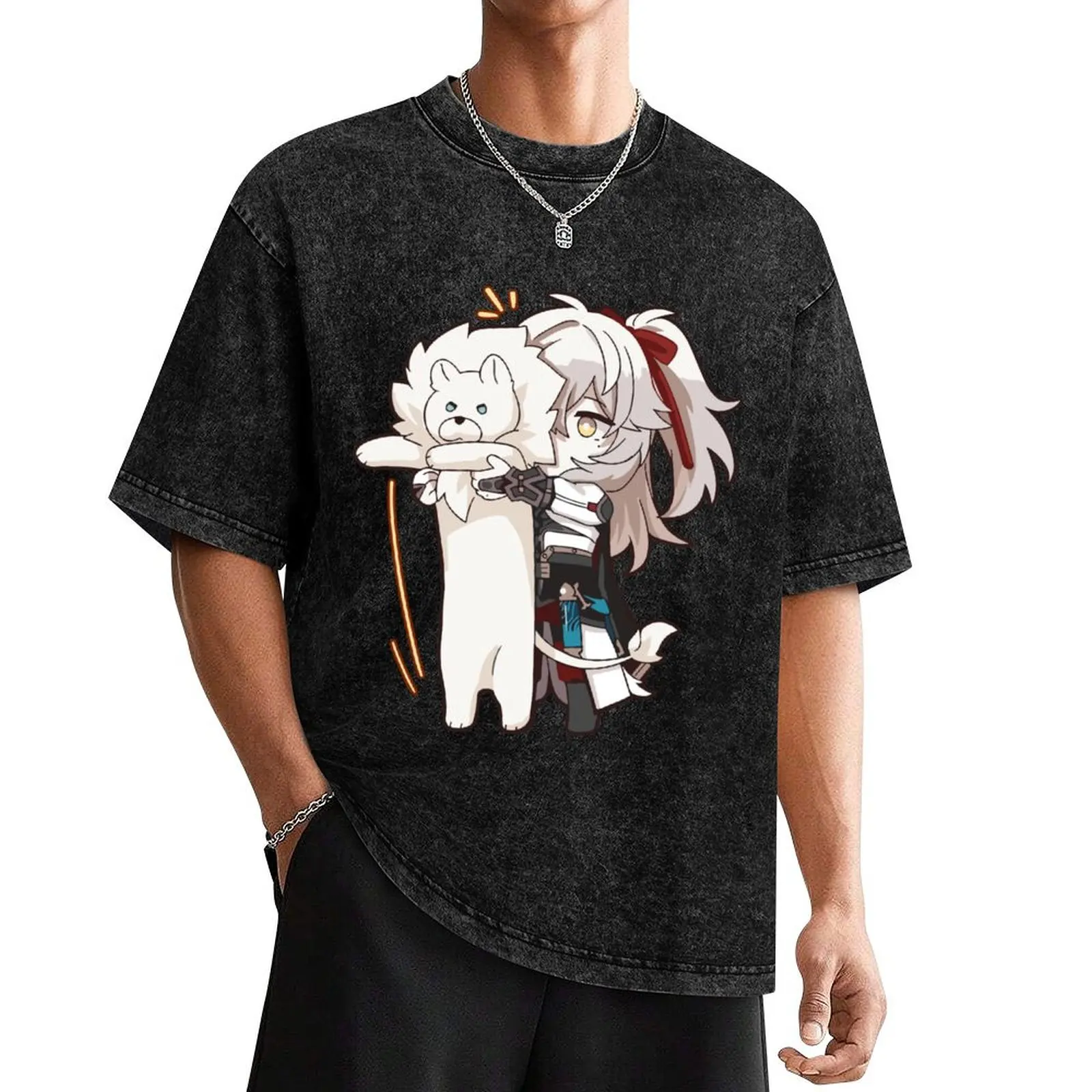 Jing Yuan Honkai Star Rail T-Shirt anime t shirts summer top anime figures designer shirts mens designer clothes