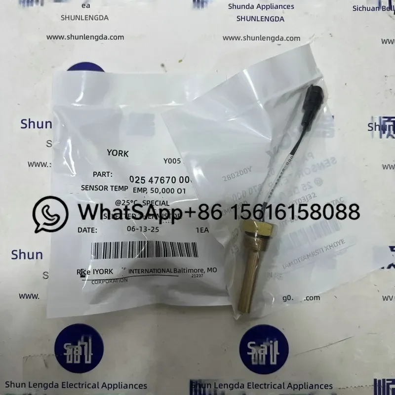 NEW 025-47670-000 York Oil Temperature Probe 02547670000 Sensor HVAC Refrigeration Compressor Part SKU 025-47670-000