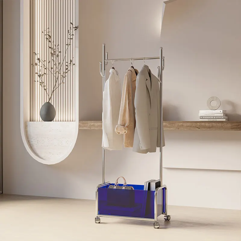 

Clothes Apartments Coat Rack Nordic Design Coat Rack Elegant Modern Walnut Bedroom Recibidor Para Entrada Furniture Home