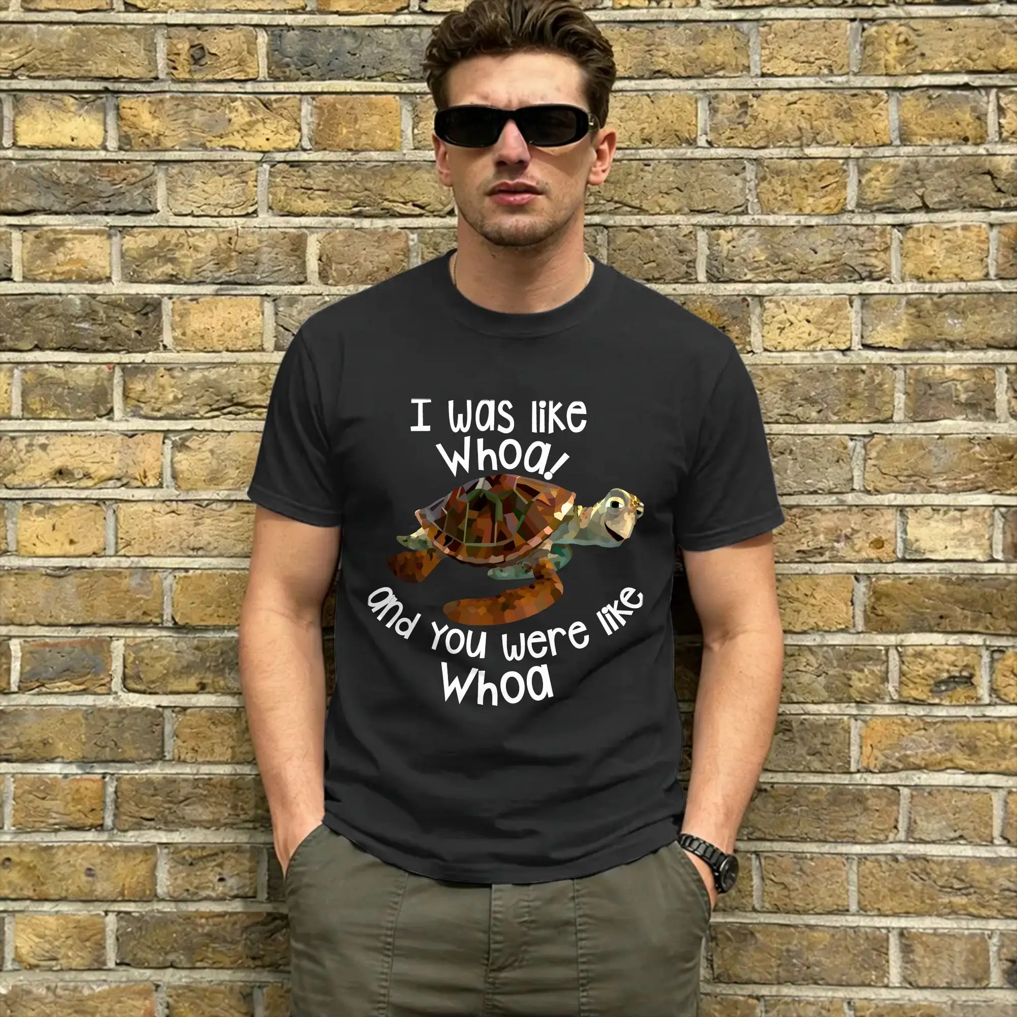 Findings Nemo Pure Cotton T-Shirt For Men Beach Crush  Y2K Retro T-Shirts O Neck Trendy Cool Tees Oversized Loose Tops