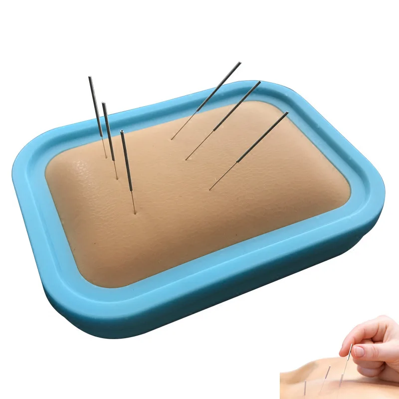 

Acupuncture Skill Learning Practice Simulation Skin Model Acupuncture Training Bag Practice board