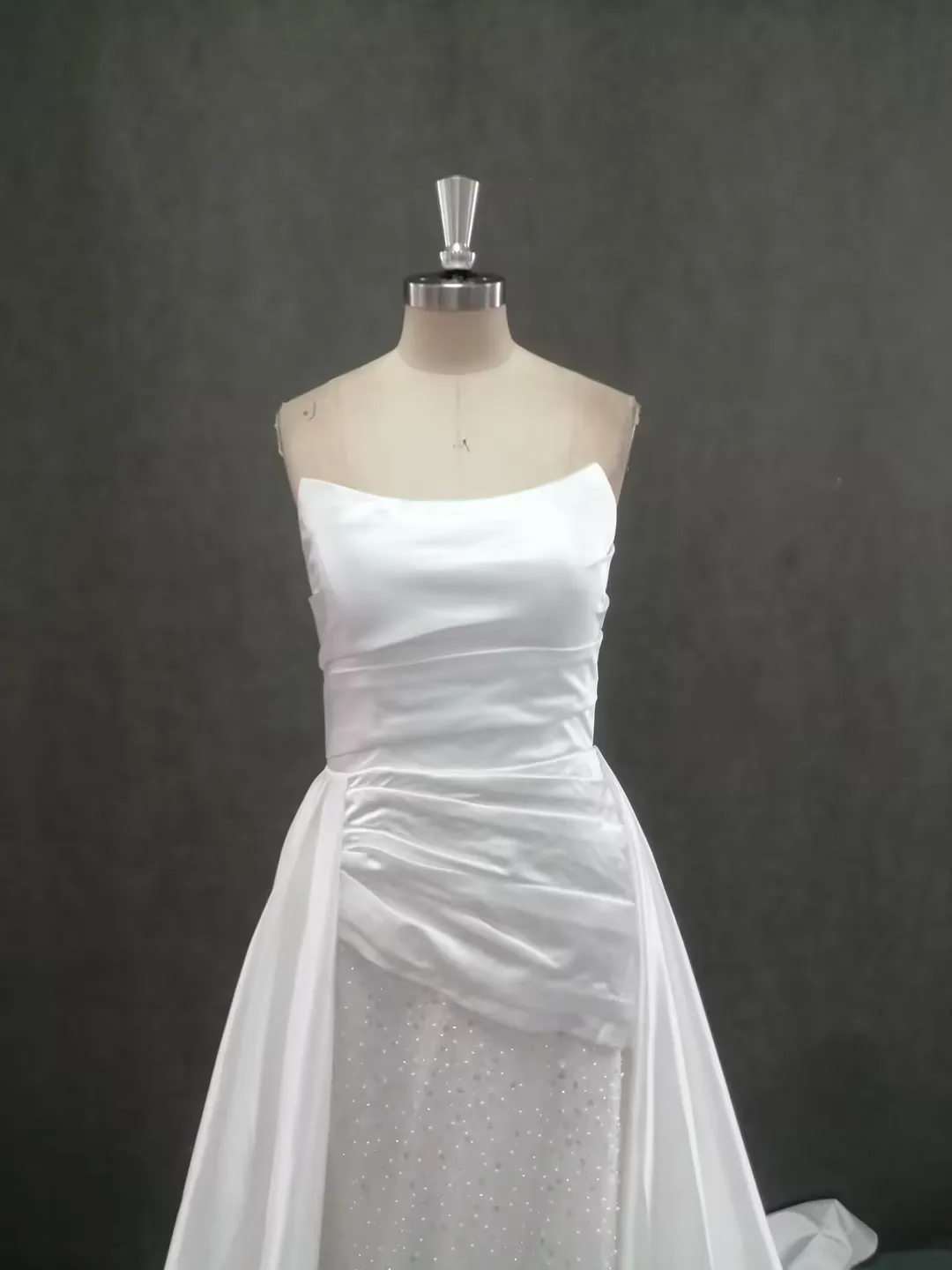 LORIE Elegant Women\'s Wedding Dress Off Shoulder Sparkly Backless Slit Mermaid Bride Gowns Bride Party Dresses vestidos de novia