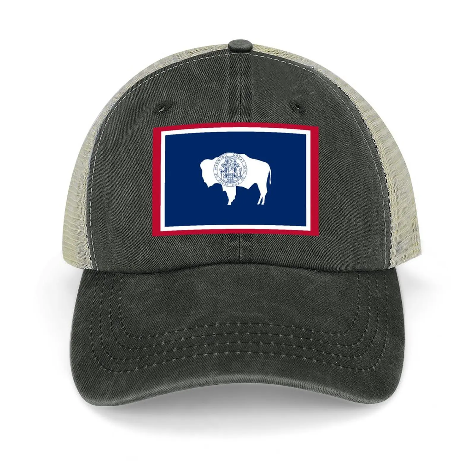 

Бейсбольная кепка с флагом Wyoming Snapback, роскошная шляпа, шляпа для папы, мужские кепки, женские кепки