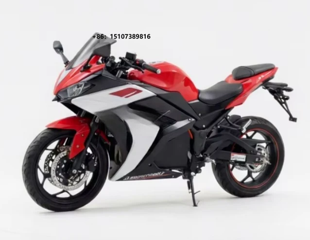 High-Performance V6 Aluminum Alloy Racing Motorcycles with 72V Voltage for Adults Max Speed 80-160km/h Range 50-280km