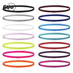 1Pcs Simple Unisex Sports Hairband Non-Slip Silicone Strip Sweat Guide Elastic Headbands Yoga Running Fitness Hair Accessories