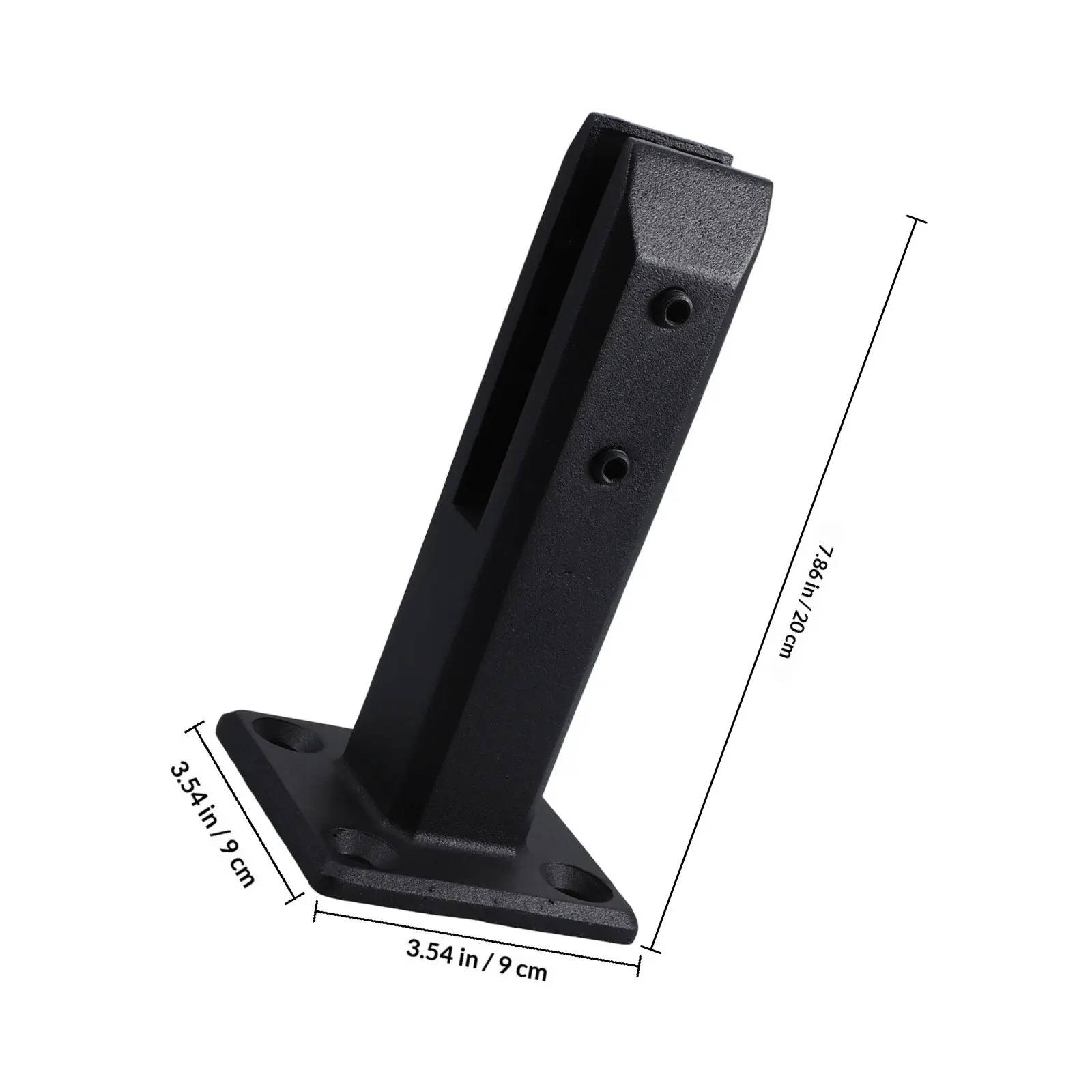 Swimming Pools Glass Clamp Stainless Steel Heavy Duty Stair Railing Clip Handrail Support Replacement Glass Railing Bracket