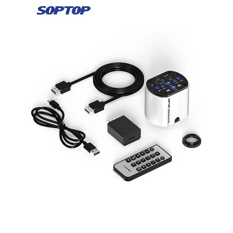 SOPTOP SP SC430 4K Industrial Camera Compatible Electronics Repair Chip And Circuit Board Checking Tools