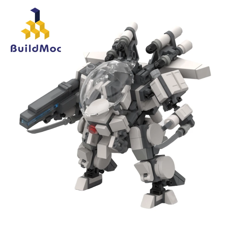 Krieg Mecha Maschine Roboter Bausteine für Alpha Mini Team Tapir Mining mk1/F-05 Roboter Spiel Spielzeug für Kinder Kinder Geschenke gesetzt