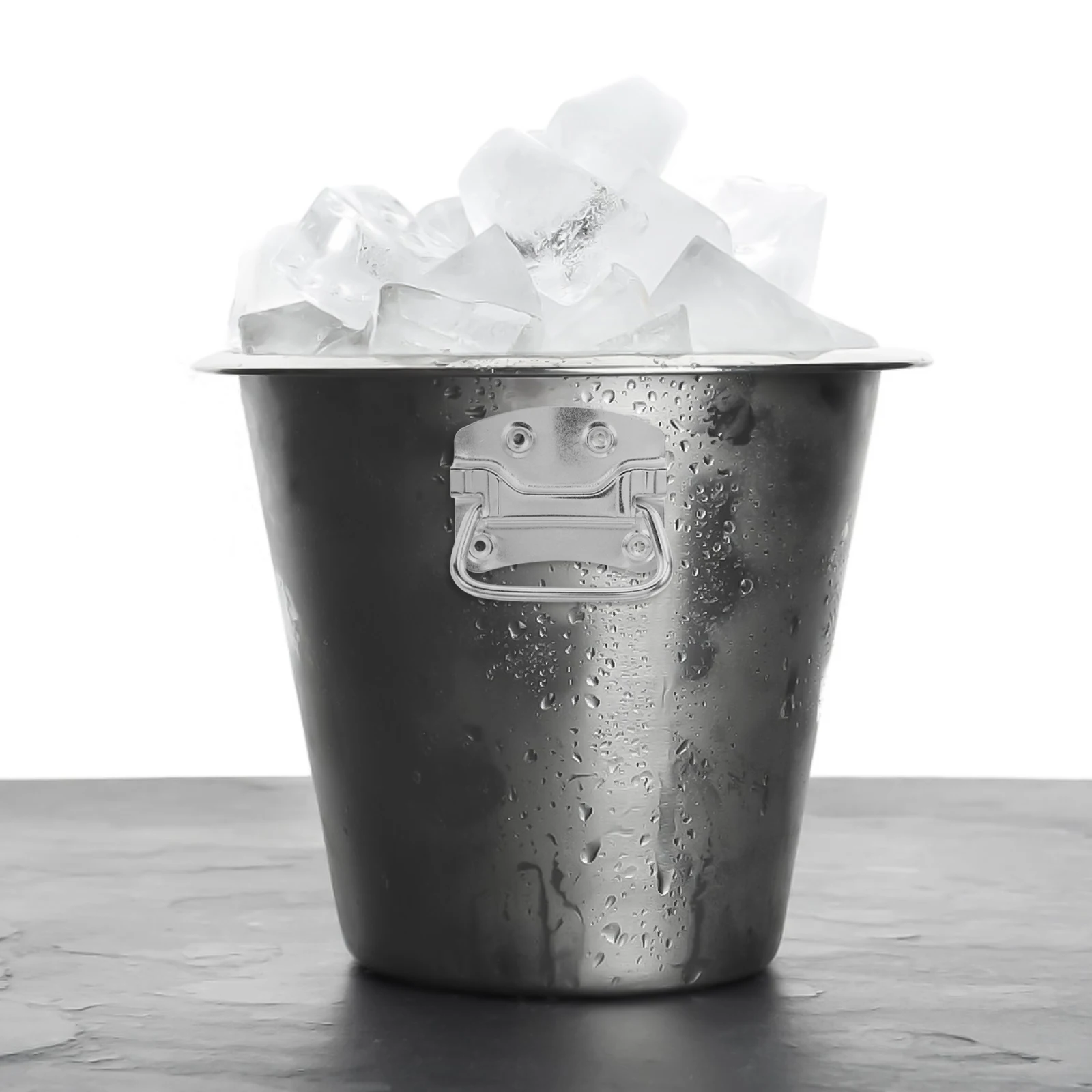 

2pcs Arc Shaped Chest Handle Iron Pull Ring For Trash Can Cabinet Door Bucket Replacement Heavy Duty Handle Ring