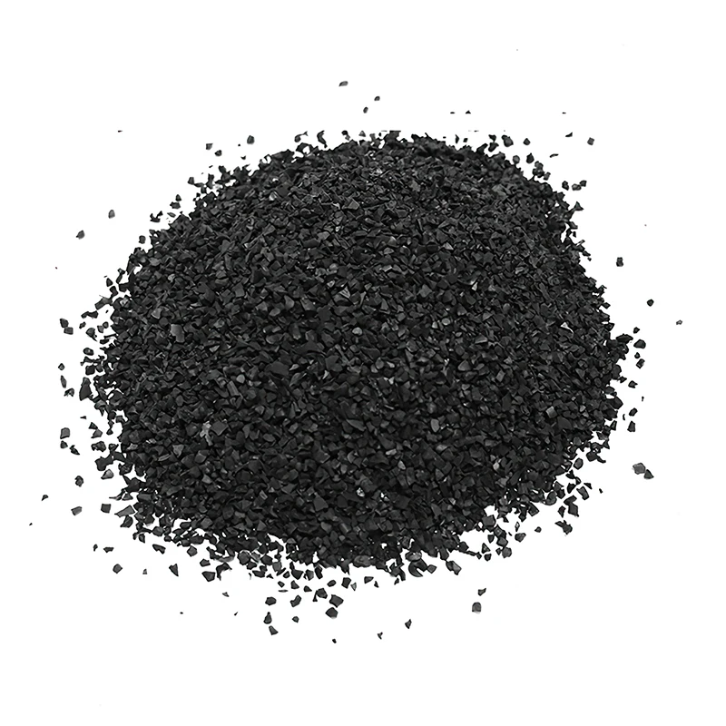 High Elastic Non-toxic Black Shock-absorbing Particles Artificial Turf Cushioning Football Field Filling Rubber Particles