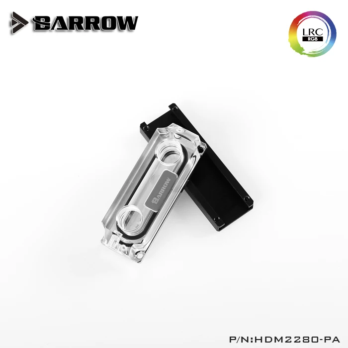 Barrow 2280 22110 PCIE SATA M2 NVME SSD Water Cooling Block HDM2280-PA