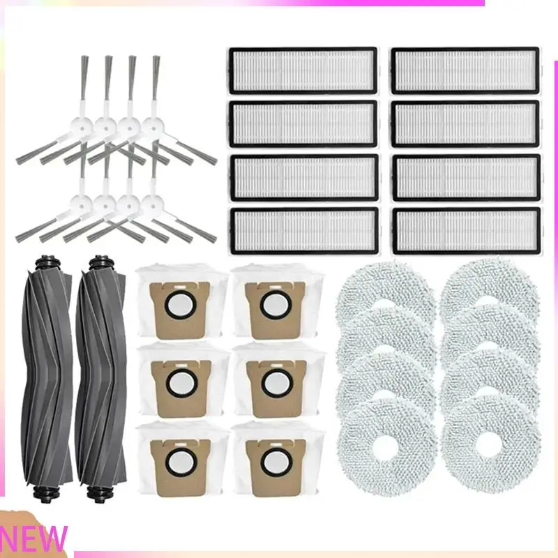 

B15C для Dreame Bot L10s Pro L10s Ultra, детали робота-пылесоса, основная боковая щетка, фильтр Hepa, швабра, тряпка, мешки для пыли