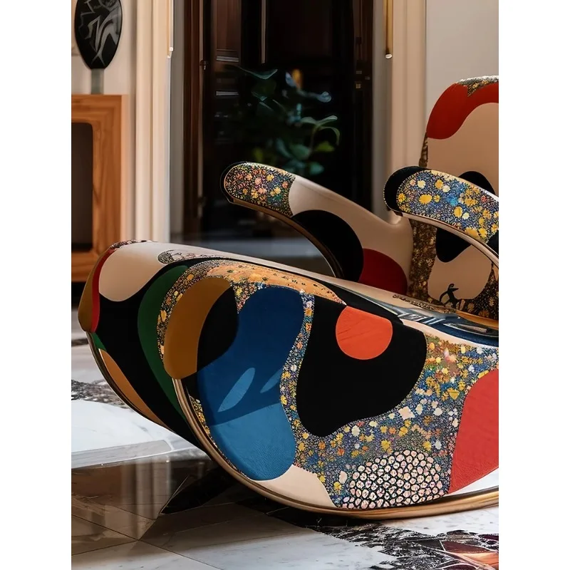 Original Design Art Leisure Rocking Chair Dopamine Creative Furniture International Pavilion