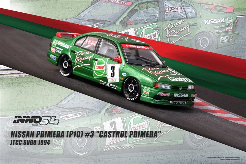 

INNO 1:64 PRIMERA (P10) #3 PRIMERA JTCC Sugo 1994 Model Car