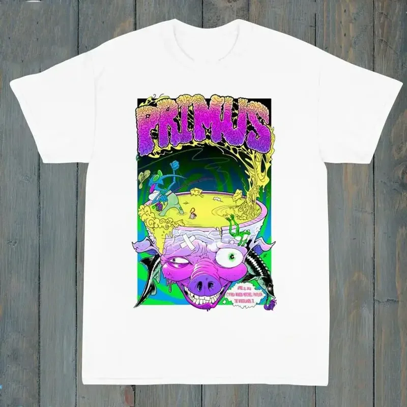 New Primus 2024 Tour Band Cotton For Fan S to 5XL T shirt