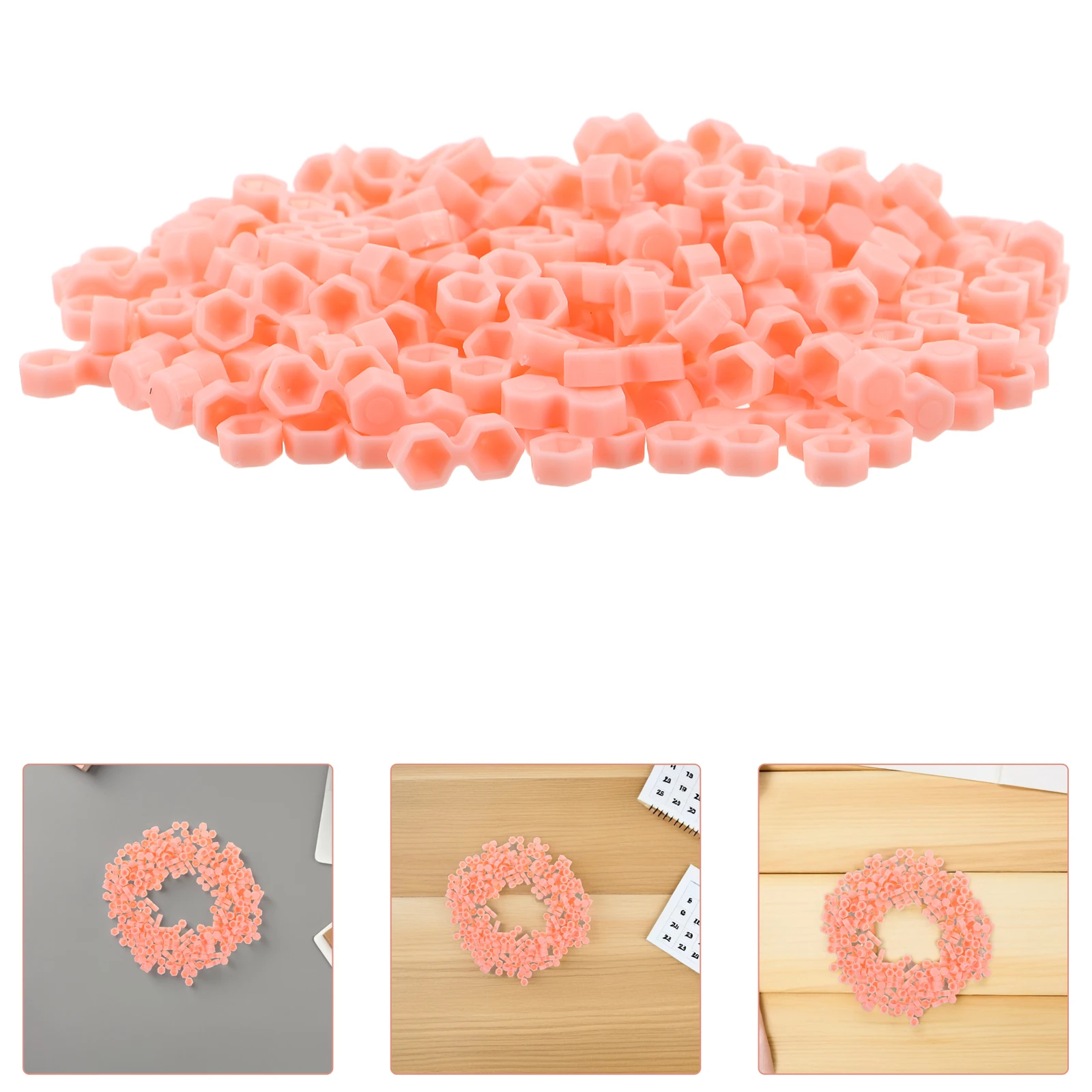 

200pcs Lash Extension Holder Eyelash Glue Cup Dual Hole Storage Container Extended Time Function Precise Volume Control