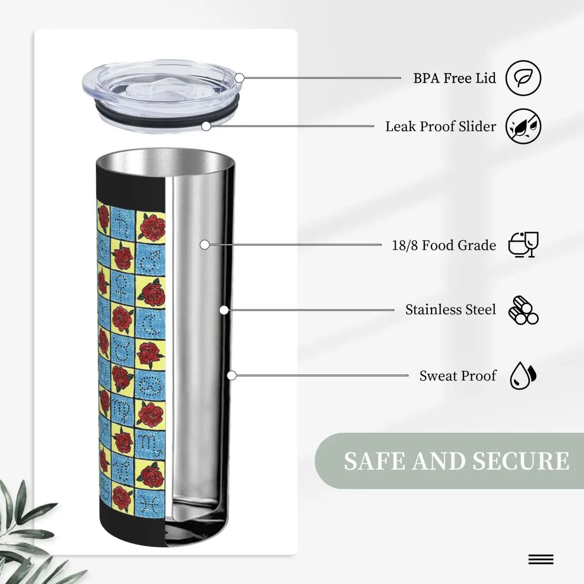 9 من السيوف بطانية التارو بواسطة التاروتيستا بهلوان من الفولاذ المقاوم للصدأ فراغ معزول القدح كوب حراري بارد القش مع غطاء 20 أوقية #4