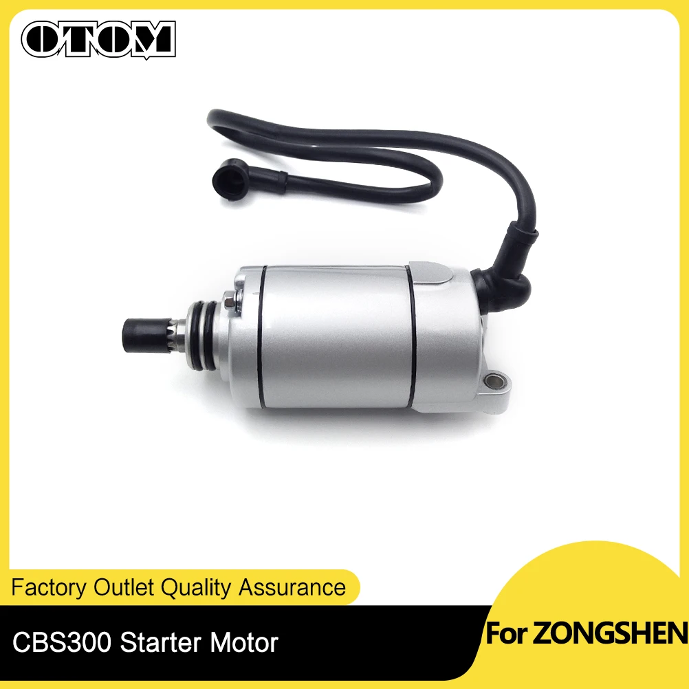 

OTOM For ZONGSHEN ZS174MN-3 ZS174MN-5 Motorcycle Starter Motor Engine Electric Start CBS300 NB300 Water-Cooled 4 Stroke Engine