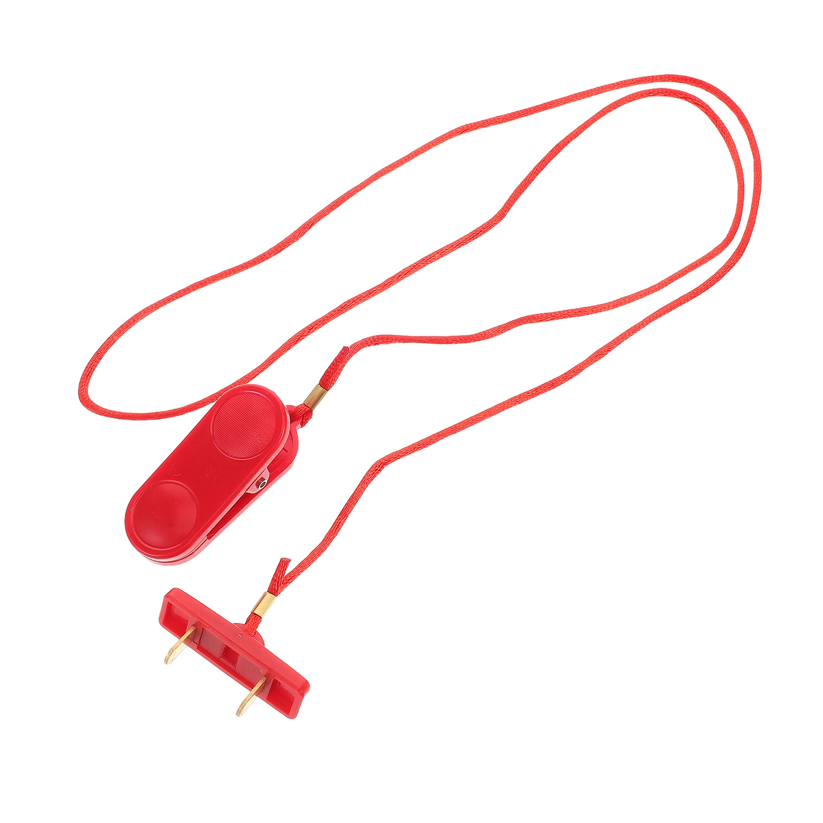 

1pc Key Replacement Clip Emergency Stop Switch Durable Plastic Copper Material Quick Easy Installation Fitness