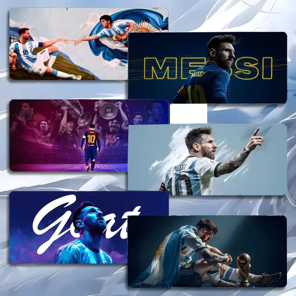 

Коврик для мыши Athlete Legendary L-L-Lionel M-Messi, большой игровой коврик для мыши с защитой от скольжения, утолщенный, для ПК, для стола