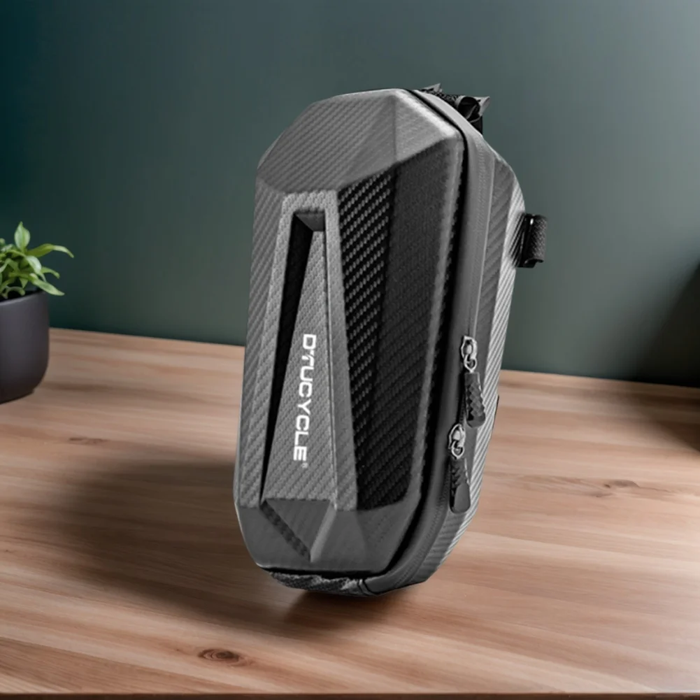 2/4L Bicycle Front Bag Electric Scooter Front Bag Handlebar Bag Double Zipper Bicycle Storage Bag Cycling Accessories