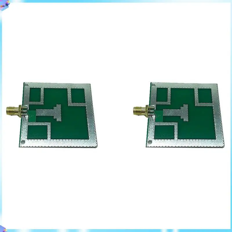 A72T 2X UWB Ultra-Wide Band Antenna 2.4-10.5G 10W 40Dbm Ultra-Wide Positioning Communication Receiving Transmitting Antenna