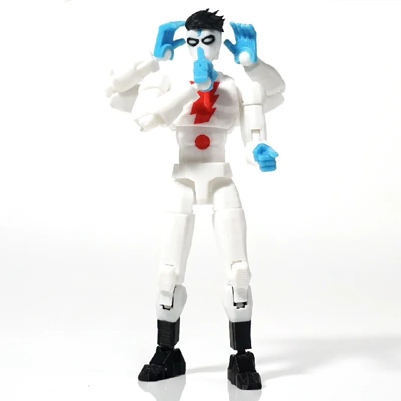 

3D Printed Invincible Boy Battle Beast Four-Arm Madman Invincible Boy Dummy13 T13 Multi-Jointed Action Figure Toys