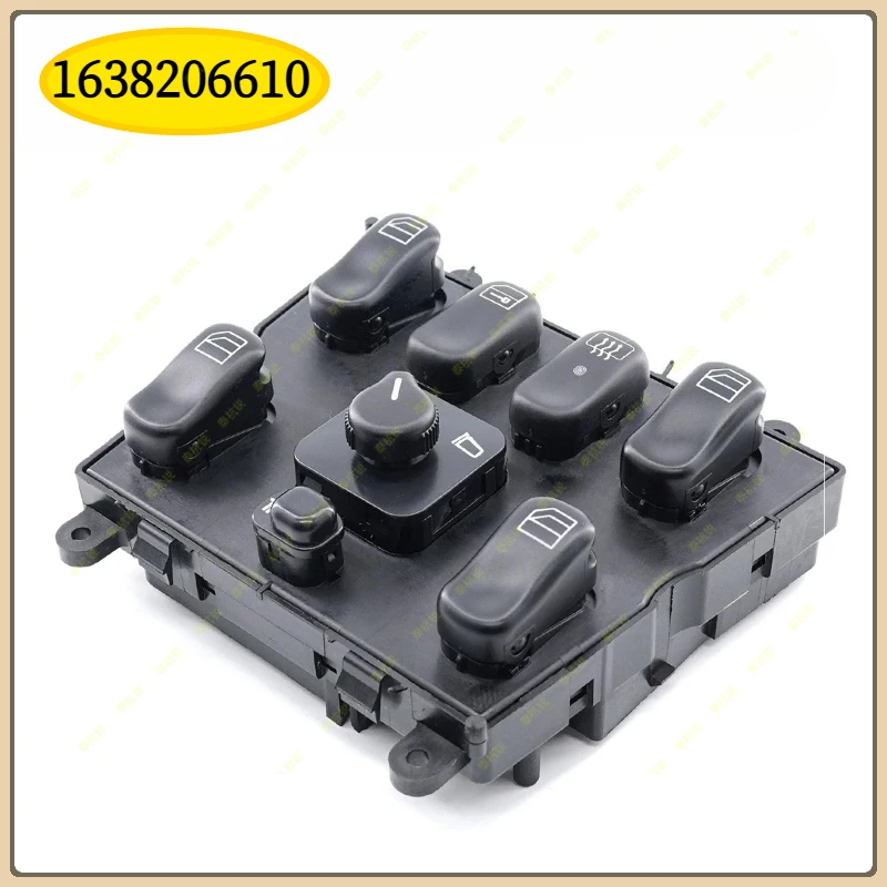 

1638206610 для Mercedes-Benz ML320 W163 ML400 ML430 ML500 1638200910, кнопка переключения электрического стеклоподъемника, автомобильные детали