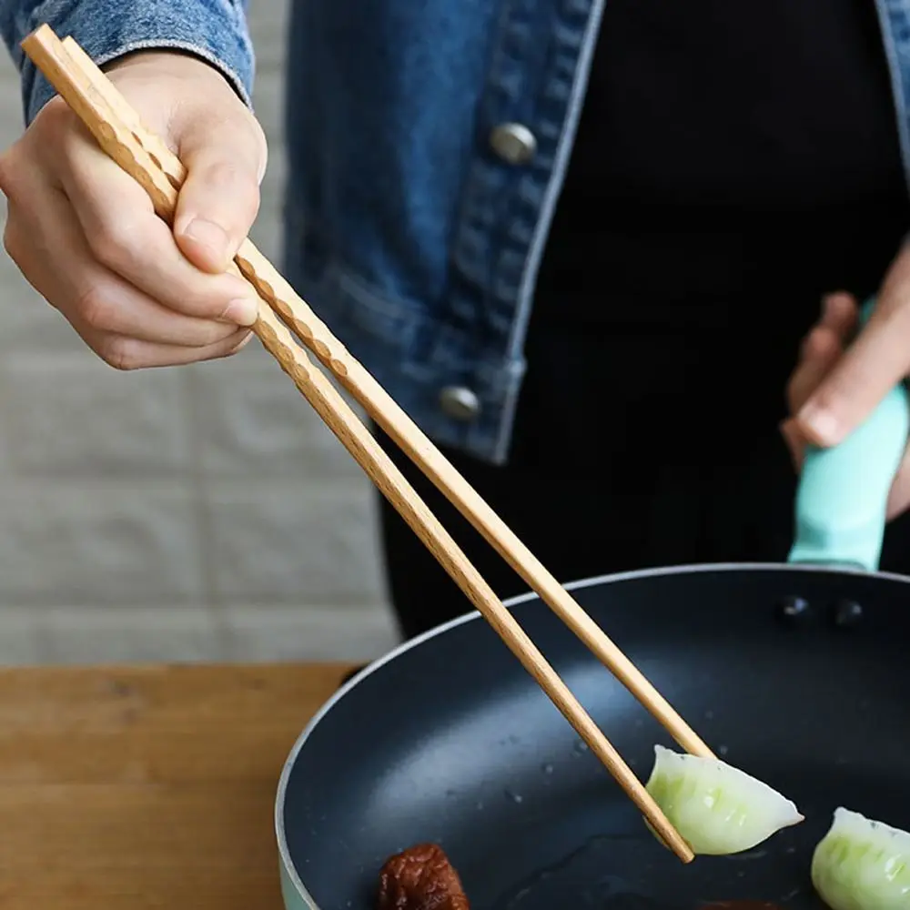 Reusable Extra Long Hot Pot Sushi Noodles Kitchen Utensils Cooking Accessories Chopsticks Frying Tool