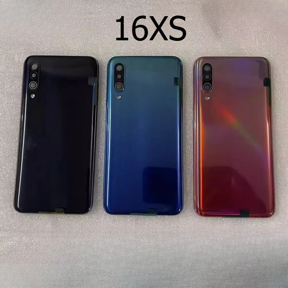 バッテリーバックハウジングカバー-meizu-16xs-リアケース電話蓋用-カメラガラスレンズ-ミドルフレーム-サイドボタン付き