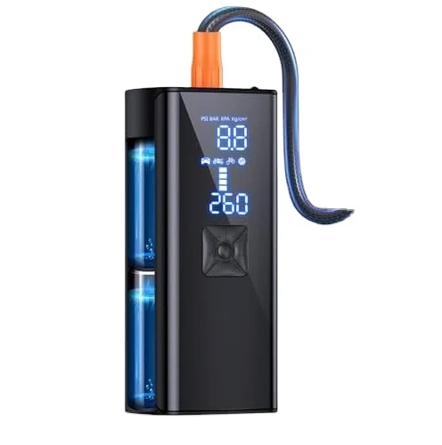 

Portable Digital Pressure Gauges Air Pump 150PSI 2X Faster Air Compressor Inflator For Car Bike Motorcycle Ball Tire Compressors