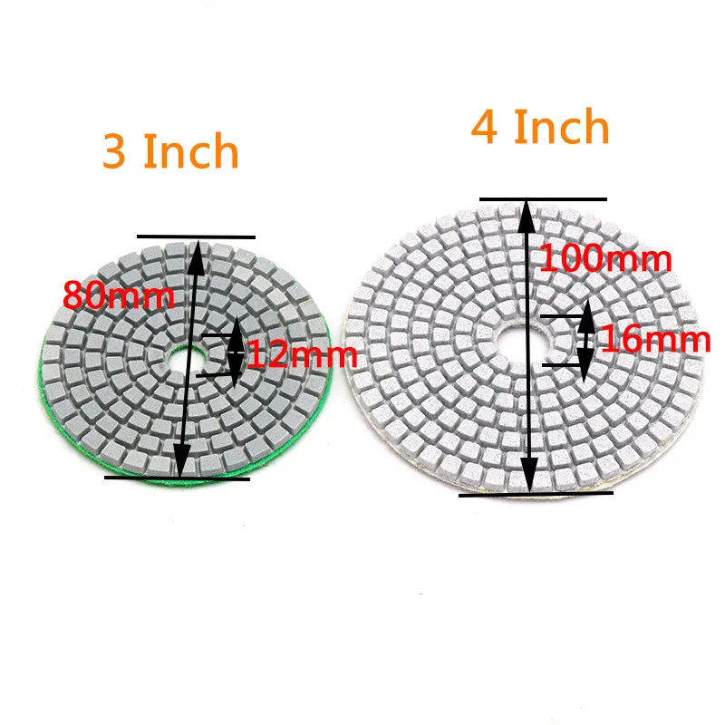 1pcs 3/4inch Flexible Sanding Grinding Disc Wet Diamond Polishing Pads Ceramic Marble Granite Stone Tile Hand Tools