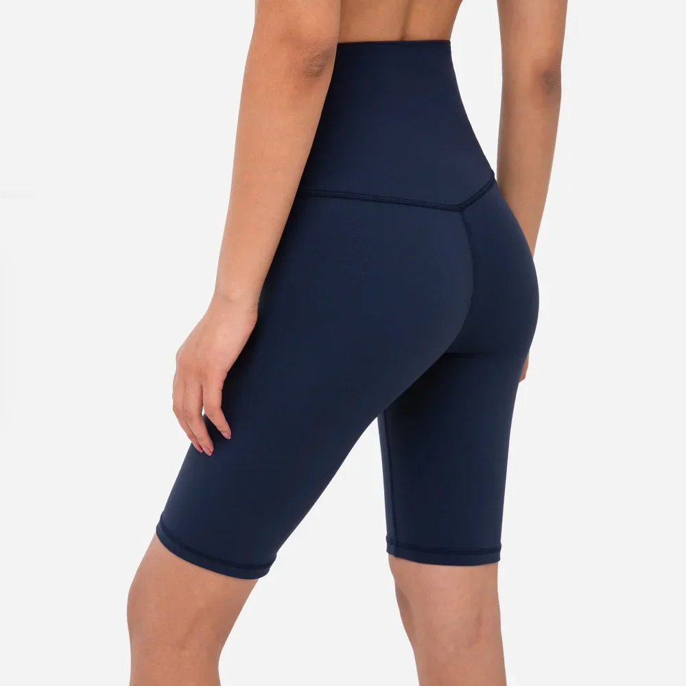 Sexy Solid Color Ahtletic Women Fitness Sport Short Leggings High Waist Yoga Cycling shorts Compression Comprehensive Training