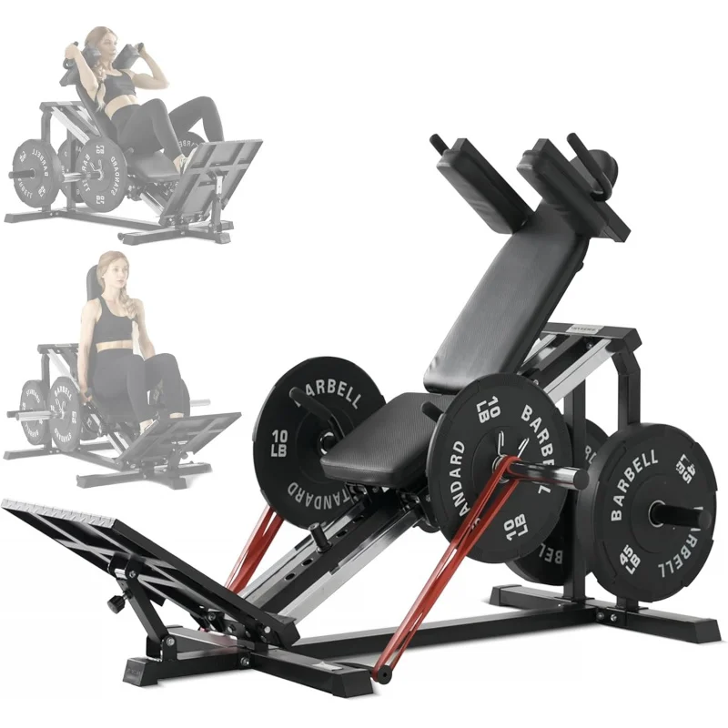 

(XMSJ)Машина, Компактный пресс для ног на 30 градусов для домашнего спортзала, приседаний