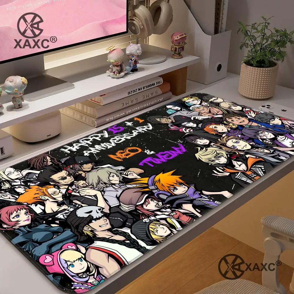 

The World Ends With You XAXC Mouse Pad large keyboard mouse desk pad non-slip rubber gaming mouse pad laptop mouse carpet