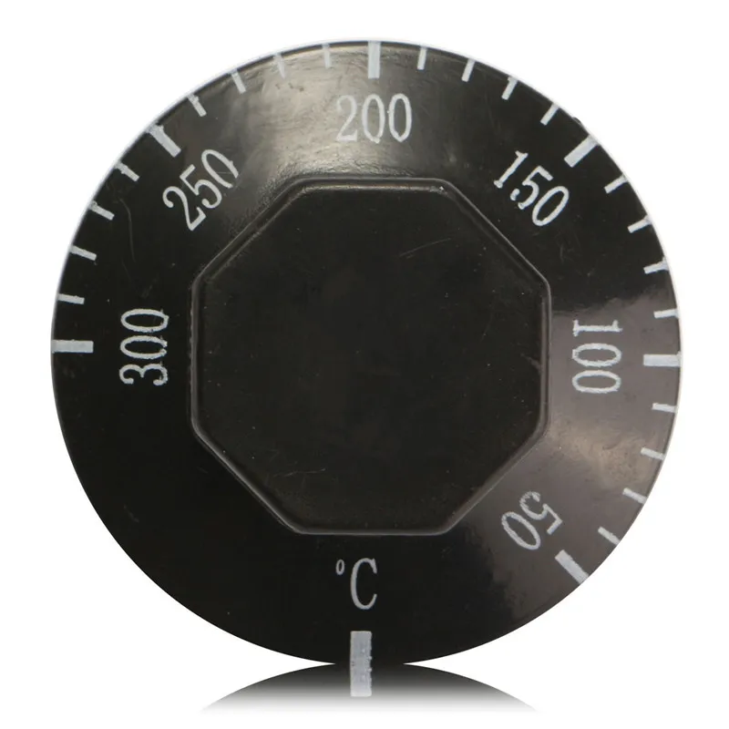 Rotary Temperature Controller Thermostat AC 250V 16A Dial 50 to 300 Degrees Celsius Temperature Control Switch For Electric Oven