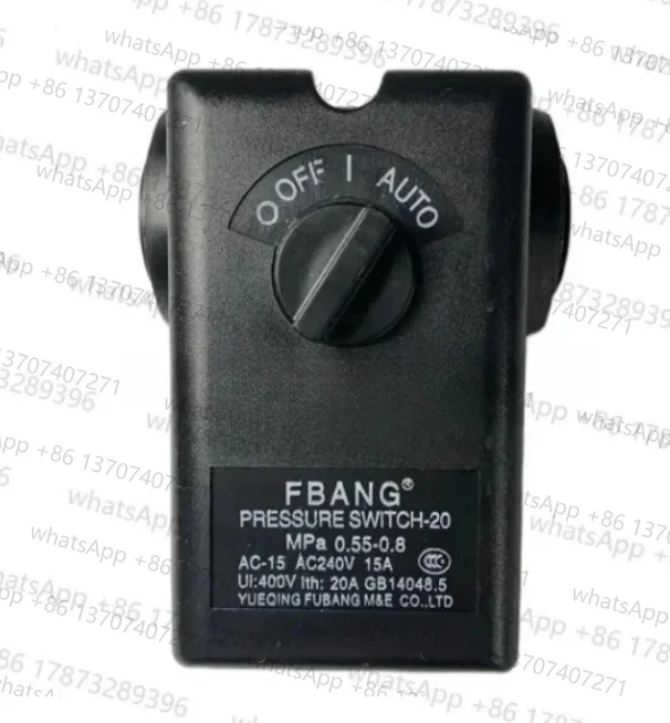 FBANG air compressor pressure switch air pump start stop pressure controller piston engine relay