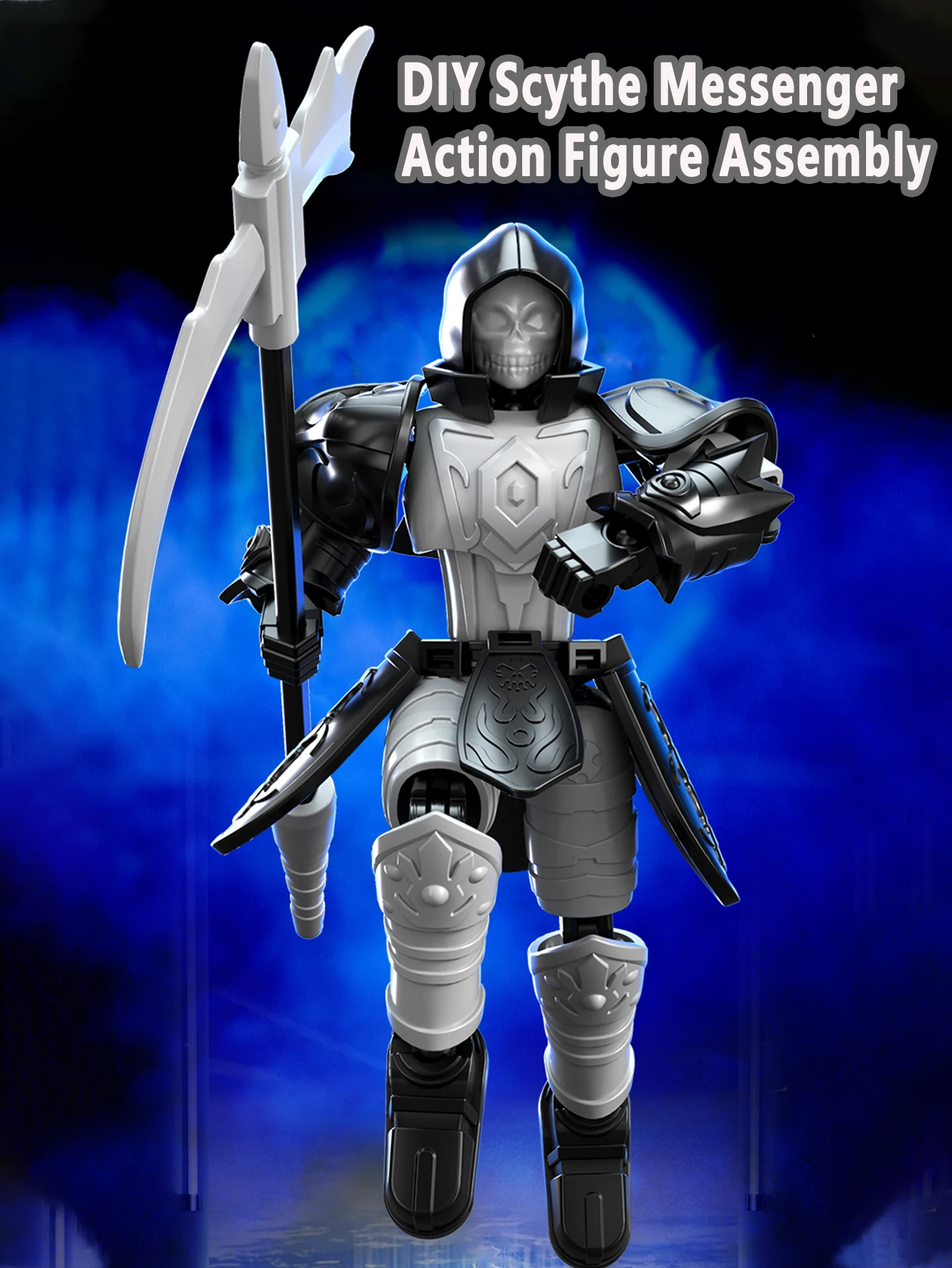 Lucky 13-Puppe mit beweglichem Gelenk, König Arthur Lich, König Ritter, Roboter, Montage, Spielzeug, Modell, Junge, Geschenk