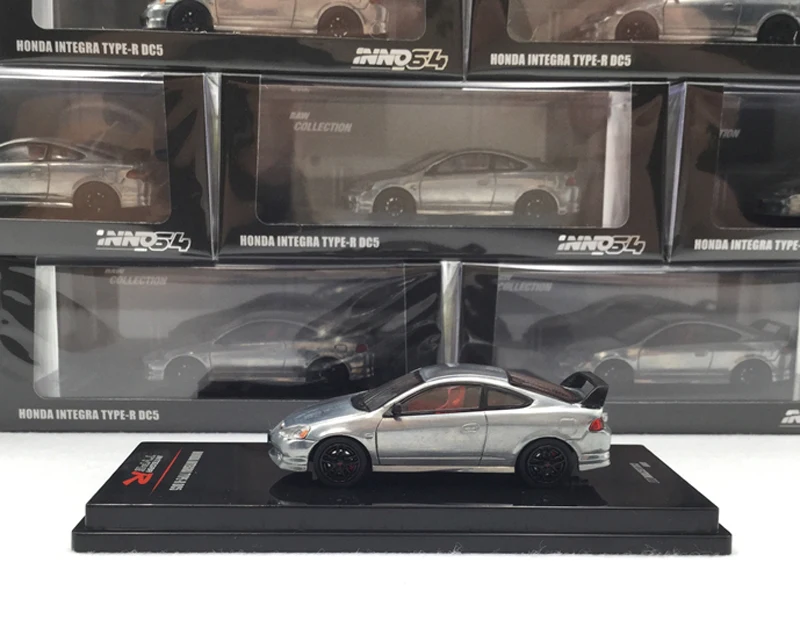 

INNO Chrome 1:64 Honda Intergra DC5 RAW Original Car Model Alloy car model Collection Gift