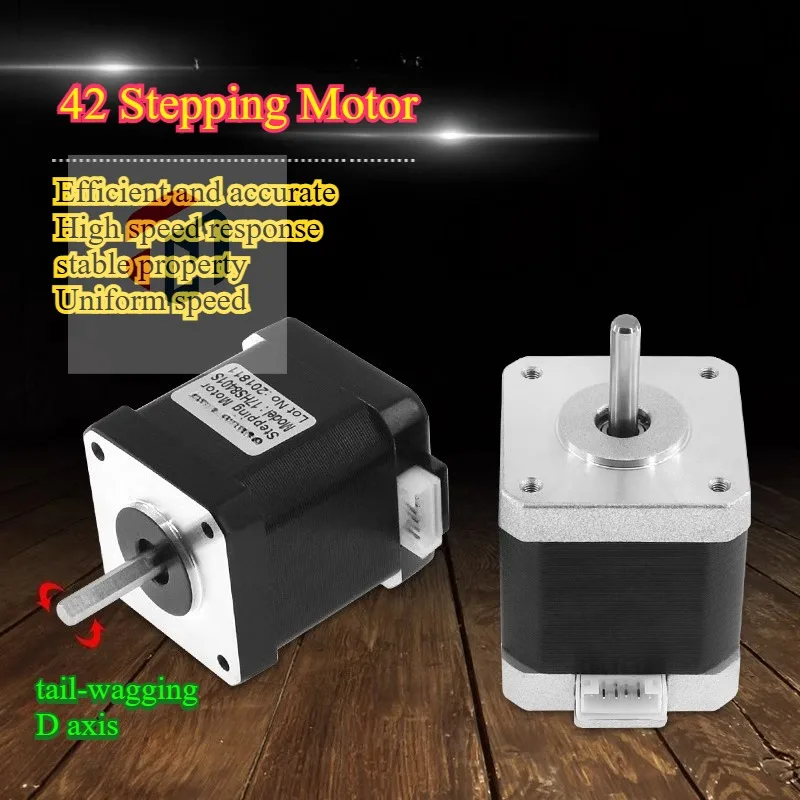 Nema 17 Stepper Motor 48mm Stepping Motor 1.5A 17HS8401s/17HS8401 Two-phase Four-wire 1m Cable for 3D Printer CNC XYZ Motor