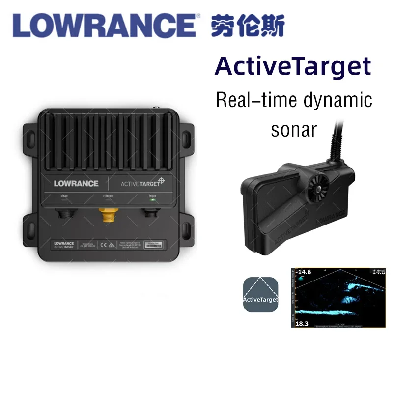 Nouveau Lowrance FS 9 avec transducteur 3 en 1 à imagerie active préchargé Contour et graphiques C-MAP