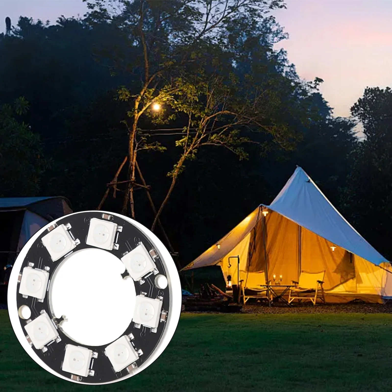 5V Individual Addressable RGB LED Ring For Arduino  W 812  Full-Color Driver Lamp Portable Lighting Hot Sale