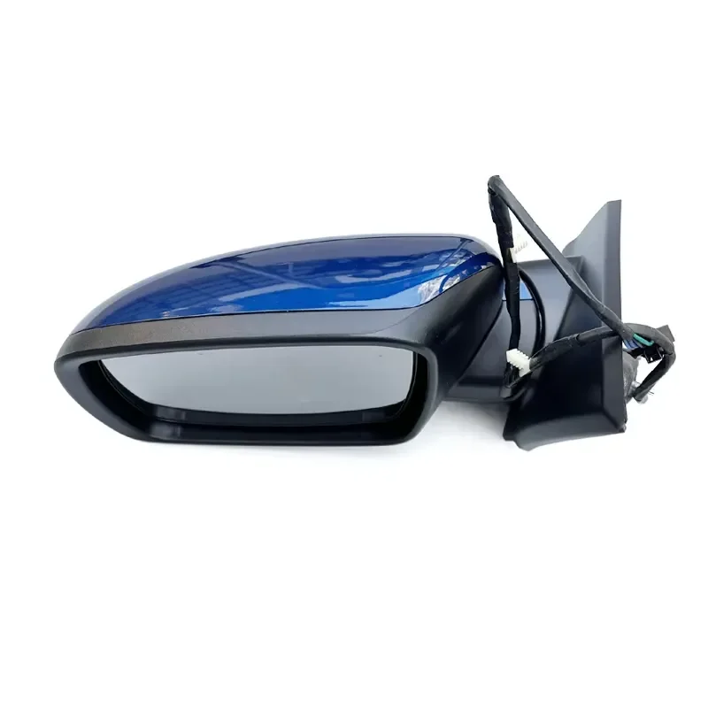 1CE291BSAC Outside Rear-View Mirror Left Blue Color 5 Harness Plug for 2009-2011