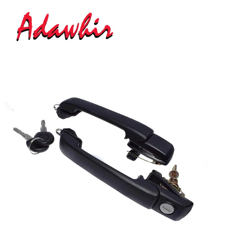 For VW Golf Jetta Vento Rabbit Conv Front Rear  Outer Door Handles 1H0837207/B/C 1H4839205