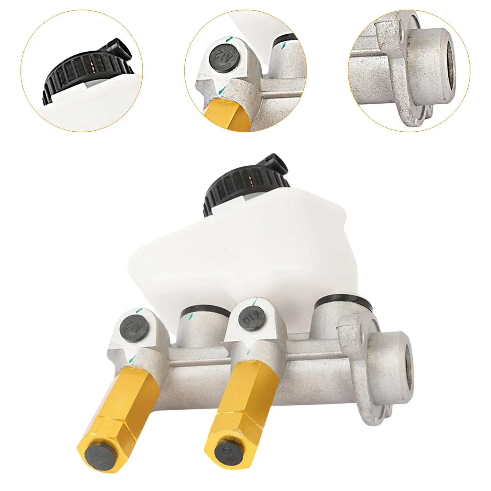 Car Brake Master Pump Easy Installation Stable Performance Multiuse Brake Master Cylinder Assembly for Automobile Fittings
