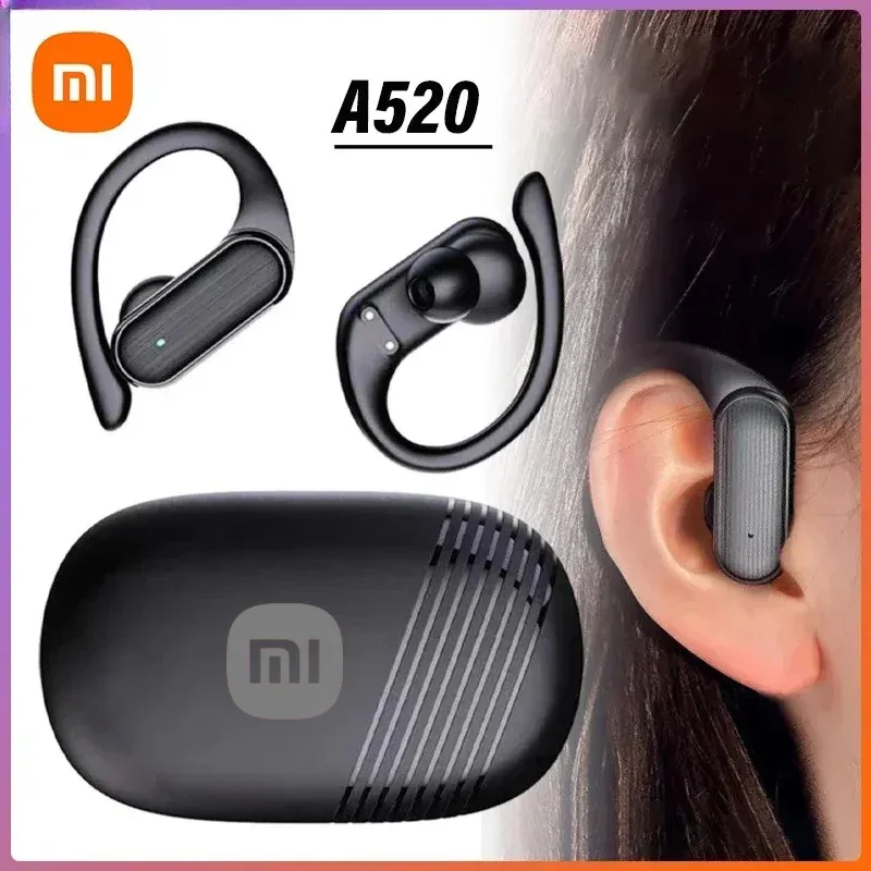 Bluetooth Xiaomi-A520を搭載したTWSワイヤレスヘッドセット,マイクを搭載したデバイス,hifiステレオ,防水,タッチコントロール,スポーツ,5.3